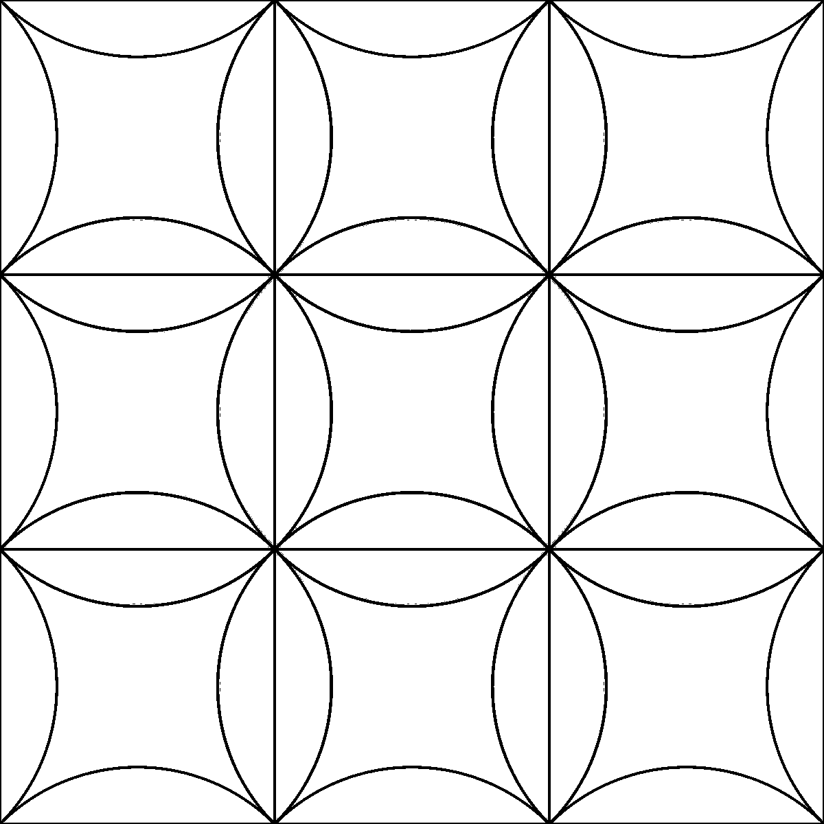 Pattern 169, Pin Cushion barn quilt pattern thumbnail